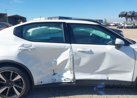 2022 Polestar 2 Long Range Dual Motor z USA, uszkodzony, nr VIN LPSED3KA5NL053714